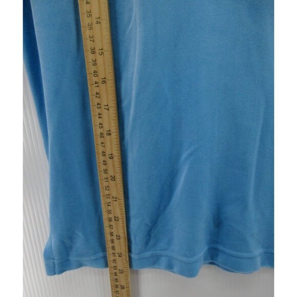 Sno Skins Top Medium Velour Turtleneck Shirt Pullover T Tee Stretch - Picture 4 of 10